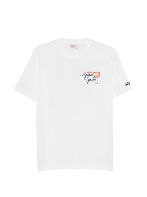 T-shirt uomo MC2 Saint Barth bianca MC2 SAINT BARTH | PORTLAND01986L